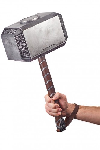 Avengers marvel legends series on sale mjolnir electronic hammer